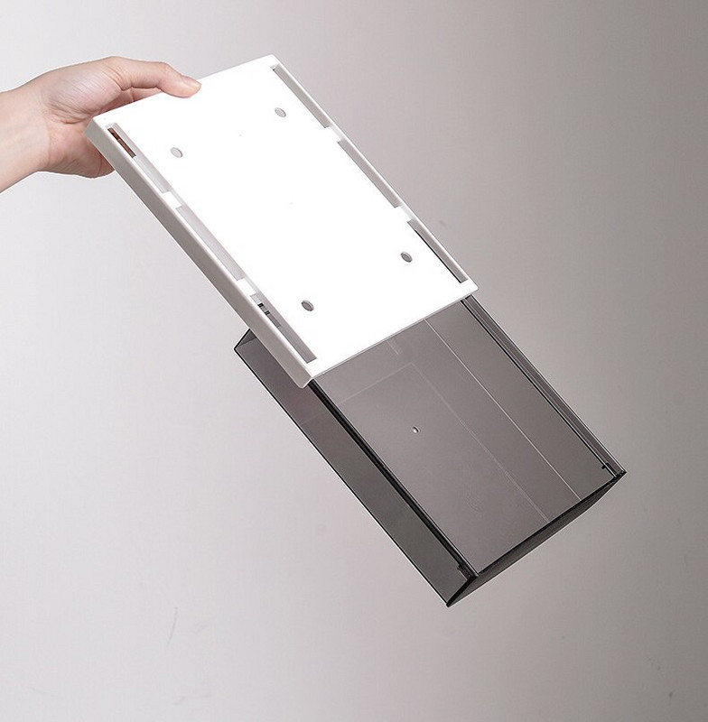 Kutija za pohranu u ladici ispod stola Skrivena ladica za pohranu za uredsku pohranu Držač za olovke Samoljepljiva ladica za olovke Organizator za kućnu pohranu