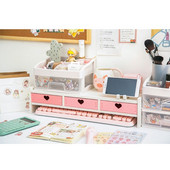 Multifunkčný stolový úložný stojan, ktorý dokáže zdvihnúť monitor, chrániť krčnú chrbticu, ukladať drobnosti, upratať a ušetriť miesto.