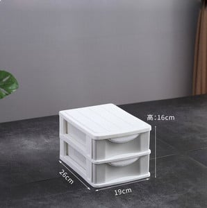 Severský viacvrstvový plastový úložný priestor na stôl, zásuvka na kozmetiku, organizér na make-up, domáca kancelária