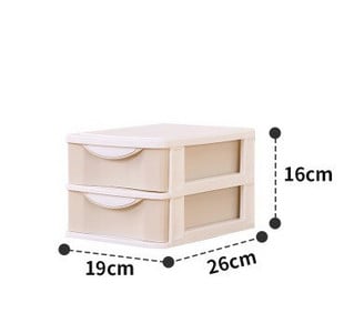 Severský viacvrstvový plastový úložný priestor na stôl, zásuvka na kozmetiku, organizér na make-up, domáca kancelária