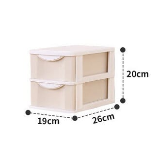 Severský viacvrstvový plastový úložný priestor na stôl, zásuvka na kozmetiku, organizér na make-up, domáca kancelária