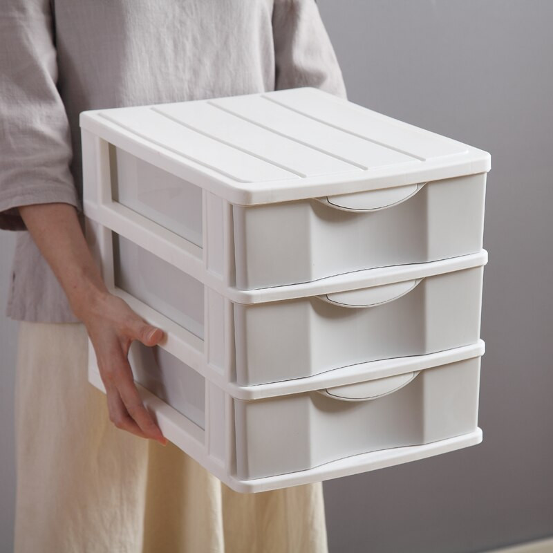 Severský viacvrstvový plastový úložný priestor na stôl, zásuvka na kozmetiku, organizér na make-up, domáca kancelária