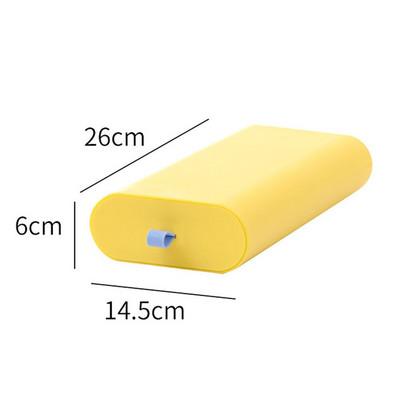 Úložný box TIDY pod stolom, bez dierovačov, štetec na make-up, dokončovacia krabica, kancelárske potreby, plastový organizér, závesná zásuvka