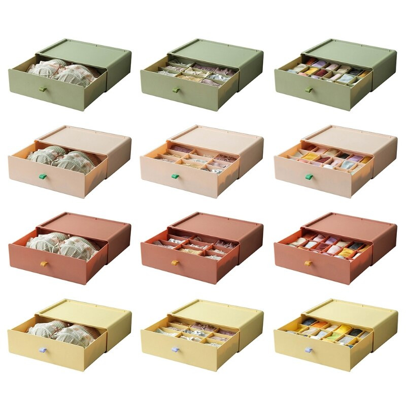 Kreativni organizator odjeće koji se može složiti Štedi prostor Snažan nosivi Rešetka koja se može ukloniti Lako čišćenje Utor Dno Stabilno