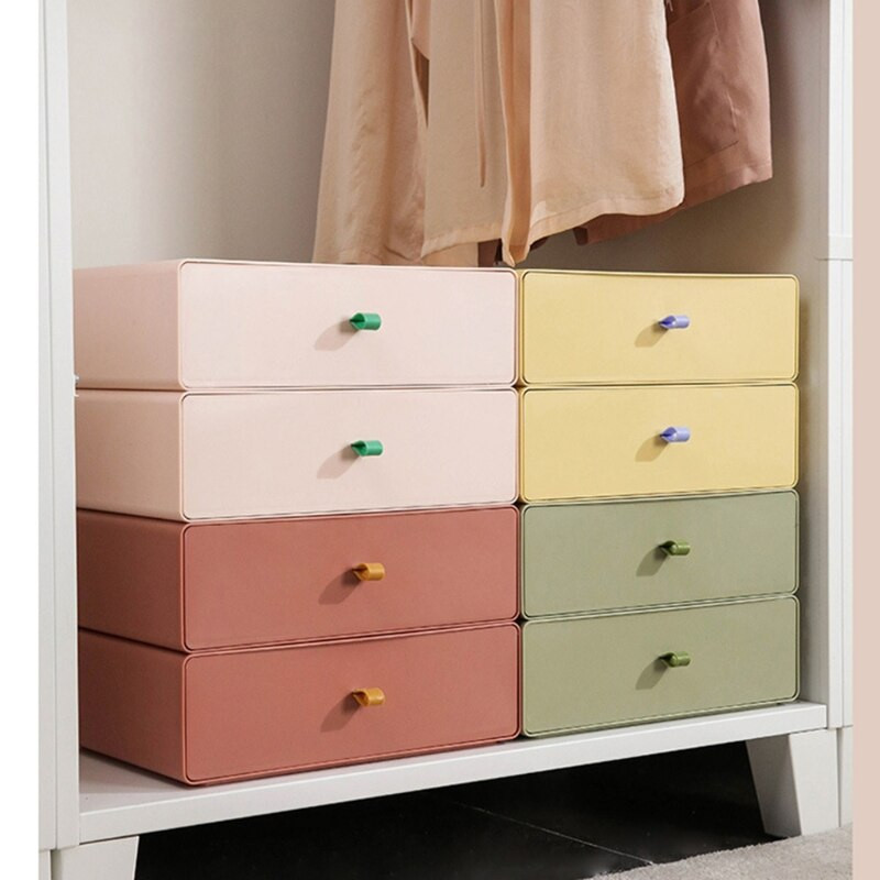 Kreativni organizator odjeće koji se može složiti Štedi prostor Snažan nosivi Rešetka koja se može ukloniti Lako čišćenje Utor Dno Stabilno