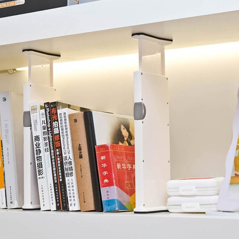 Priečka na šatník, výsuvná deliaca doska na stôl, teleskopická úložná doska na utajené predmety