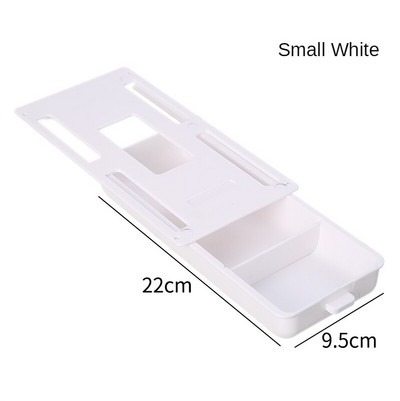 Úložné zásuvky na organizér na kozmetiku, papiernictvo, skrytý plastový kuchynský stôl, nábytok, skrinka, nabíjací zásobník, zásuvka