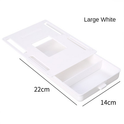 Úložné zásuvky na organizér na kozmetiku, papiernictvo, skrytý plastový kuchynský stôl, nábytok, skrinka, nabíjací zásobník, zásuvka