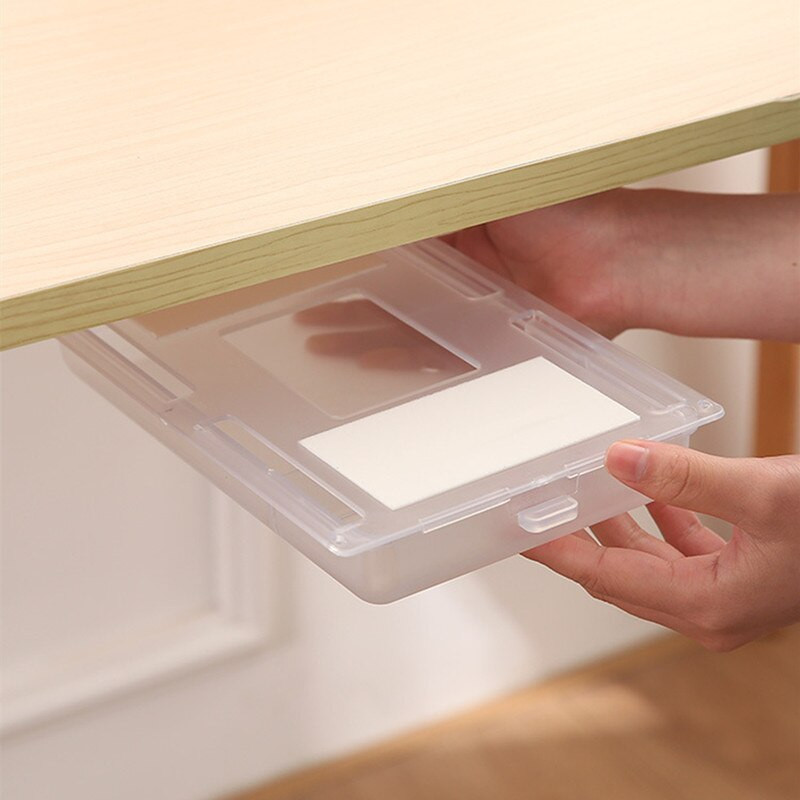 Úložné zásuvky na organizér na kozmetiku, papiernictvo, skrytý plastový kuchynský stôl, nábytok, skrinka, nabíjací zásobník, zásuvka