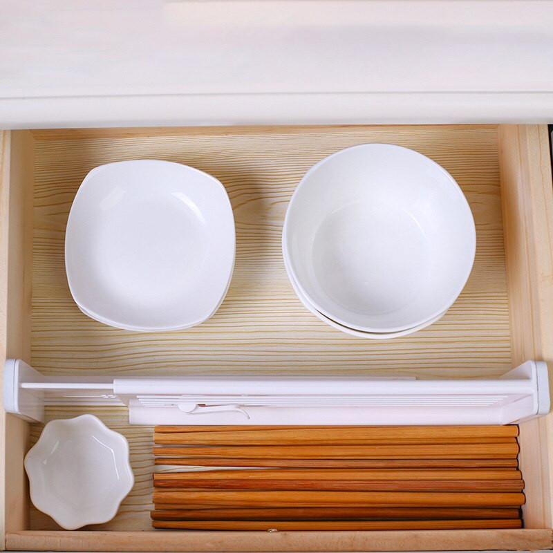 Despărțitor de sertare reglabil, rafturi de depozitare pentru bricolaj, panou despărțitor de uz casnic, unelte de diviziune pentru economisirea spațiului, dulap, separator de dulap