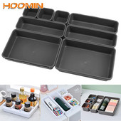 Držiak na šperky, kryt skrine, úložný box, 8 ks/sada, kuchynský, kúpeľňový úložný box, organizér na líčidlá