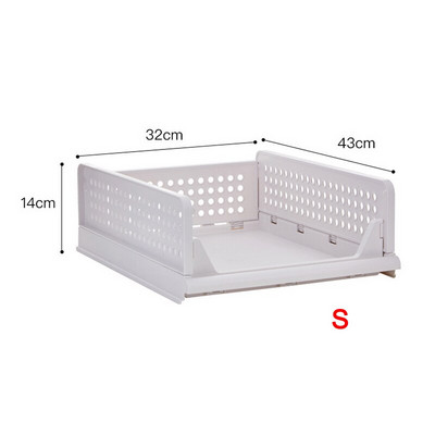 Ormar koji se može složiti Ladica Ormarić Organizator Ladica Ormar za odjeću Kutija za pohranu Police Plastične višeslojne pregrade Stalak za pohranu EL