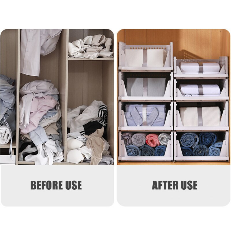 Ormar koji se može složiti Ladica Ormarić Organizator Ladica Ormar za odjeću Kutija za pohranu Police Plastične višeslojne pregrade Stalak za pohranu EL