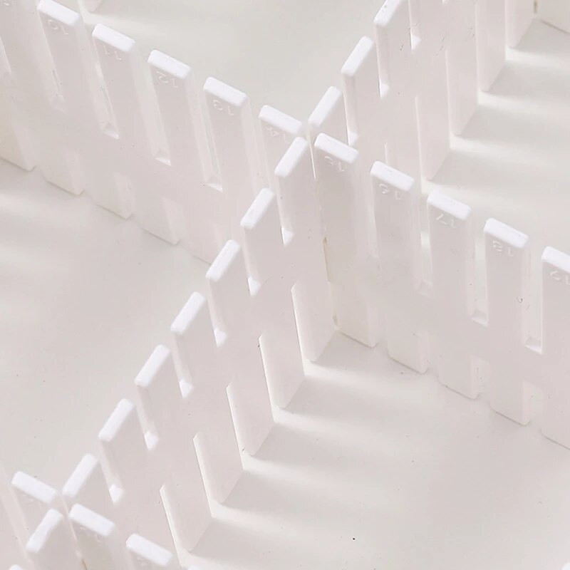 4/8 ks úložných priečok, nastaviteľná DIY plastová deliaca doska na zásuvky, kombinovaná deliaca doska, priestorovo úsporný organizér