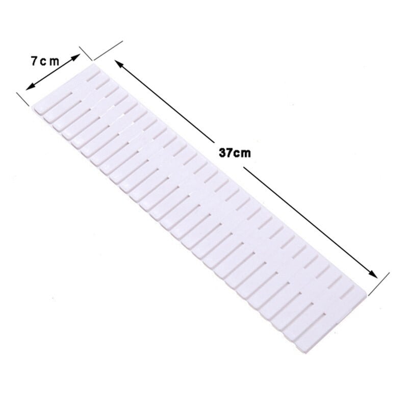 4/8 ks úložných priečok, nastaviteľná DIY plastová deliaca doska na zásuvky, kombinovaná deliaca doska, priestorovo úsporný organizér