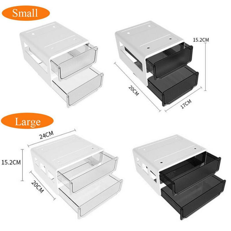 Samolepiaca skriňa na odkladanie pod pult pre domácnosť, papiernictvo, držiak na ceruzky, držiak na perá, kancelárska skrinka na odkladanie pod pult