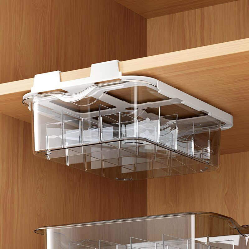 Akrilni organizatori za ladice Organizator za donje rublje Grudnjak Čarape Organizator Kutija za pohranu s rešetkom Organizacija police za ormar za spavaću sobu i skladištenje