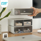 1 KOM Stolni stol koji se može složiti Organizator Ladica Uredski pribor Kutija za pohranu Šminka Plastični spremnik za pohranu Kupaonica Storag