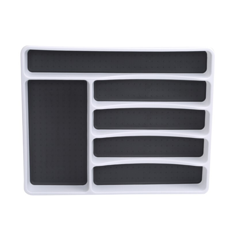 Priehradky Úložný priestor na príbory Kuchynská separácia Organizér na kuchynské zásuvky Lyžica Nôž Vidlička Krabica na riad Domáce potreby