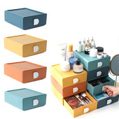 Farebné organizéry do zásuviek, úložný priestor na make-up, plastový úložný kontajner, stolný papier, organizér na nábytok, nočný stolík so zásuvkou