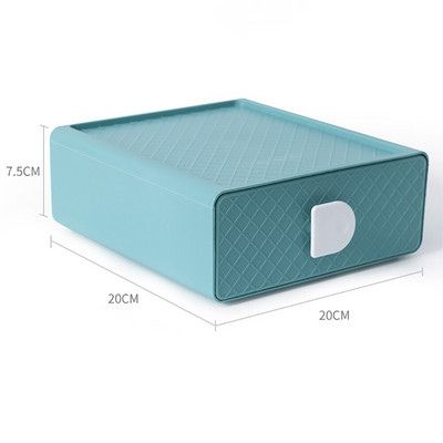 Farebné organizéry do zásuviek, úložný priestor na make-up, plastový úložný kontajner, stolný papier, organizér na nábytok, nočný stolík so zásuvkou