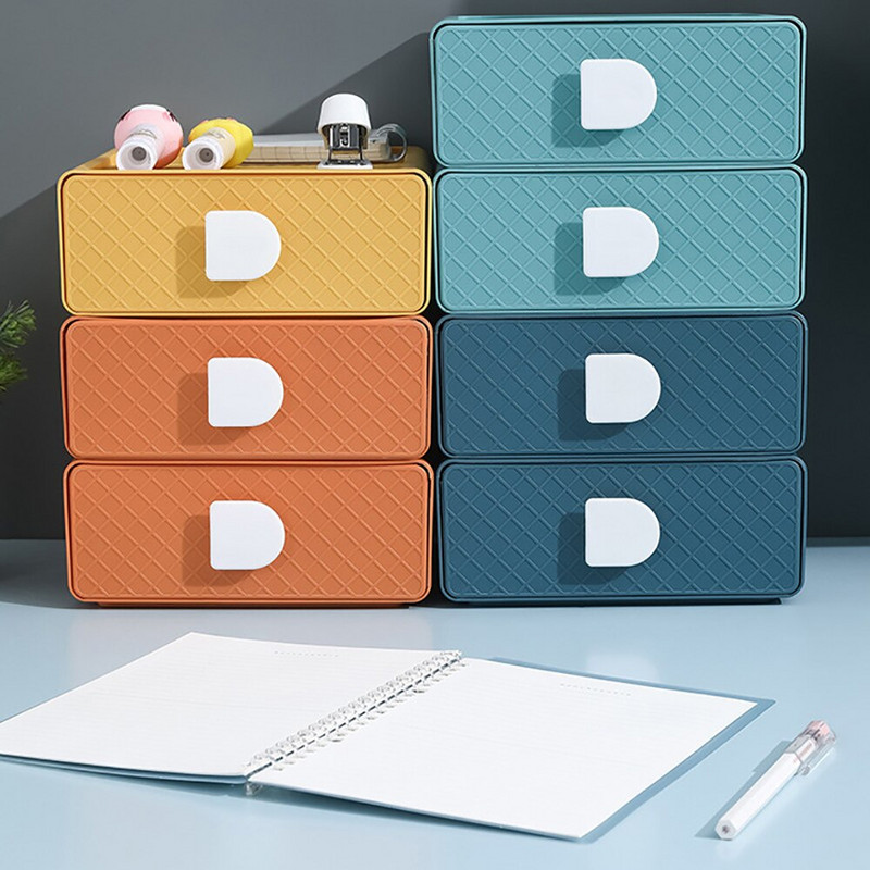 Farebné organizéry do zásuviek, úložný priestor na make-up, plastový úložný kontajner, stolný papier, organizér na nábytok, nočný stolík so zásuvkou