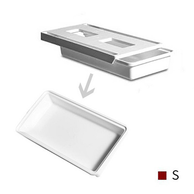 Samolepiaci skrytý úložný box pod zásuvku stola, organizér na make-up, samolepiaci školský papier, puzdro na ceruzky, držiak na perá