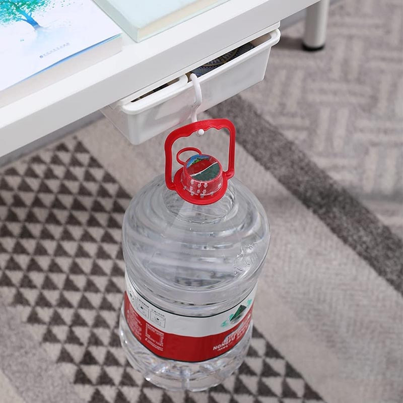 Samolepiaci skrytý úložný box pod zásuvku stola, organizér na make-up, samolepiaci školský papier, puzdro na ceruzky, držiak na perá