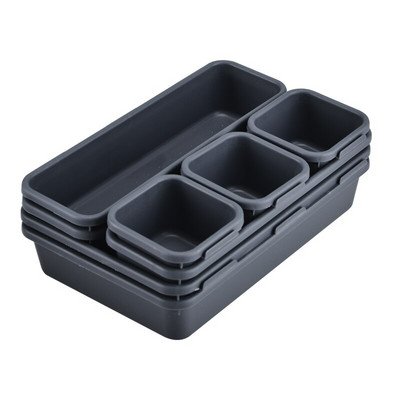 8 buc/set de sertare organizatoare de separare pot fi combinate liber Obiecte mici Cutie de depozitare pentru birou, bucătărie, baie, birou, organizator