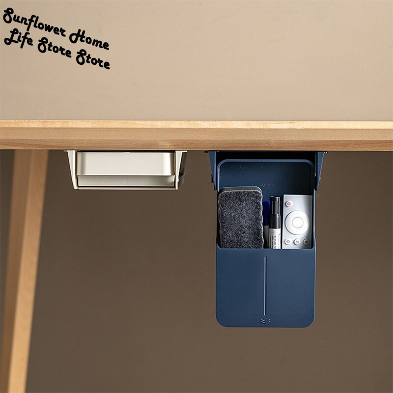 Kutija za pohranu ispod stola Nevidljiva ladica Dno stola Kutija za završnu obradu Kutija za studentski dom Stolna kreativna kutija za pribor