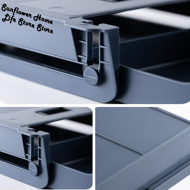 Kutija za pohranu ispod stola Nevidljiva ladica Dno stola Kutija za završnu obradu Kutija za studentski dom Stolna kreativna kutija za pribor