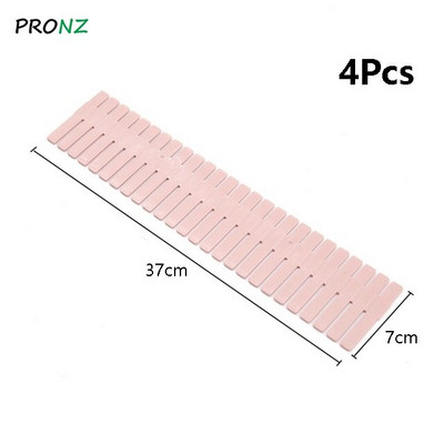 Organizator ladica DIY Podesiva pregradna ploča za pohranu Plastična pregrada za ladice Kombinirana pregradna ploča Štedi prostor