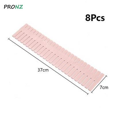 Organizator ladica DIY Podesiva pregradna ploča za pohranu Plastična pregrada za ladice Kombinirana pregradna ploča Štedi prostor