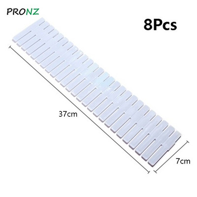 Organizator ladica DIY Podesiva pregradna ploča za pohranu Plastična pregrada za ladice Kombinirana pregradna ploča Štedi prostor