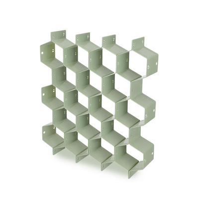 Nastaviteľný organizér zásuviek, deliaca priečka s medovými plástmi, oddeľovač zásuviek, DIY deliaca priečka zásuviek, organizér na spodnú bielizeň, ponožky