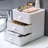 Novi materijal Plastični stolni organizator Ladica za pohranu Kutija za šminku Spremnik za nakit koji se može složiti Uredski kovčeg za lijekove velikog kapaciteta