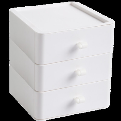 Novi materijal Plastični stolni organizator Ladica za pohranu Kutija za šminku Spremnik za nakit koji se može složiti Uredski kovčeg za lijekove velikog kapaciteta