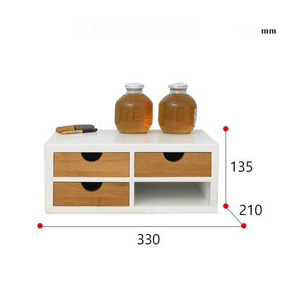 organizéry zásuviek na kancelársky stôl z bambusu