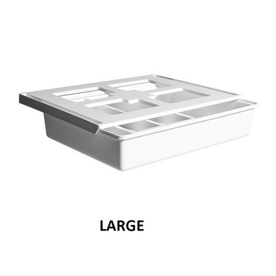 Ljepilo velikog kapaciteta Organizatori ladica ispod stola Skrivena kutija za pisaći pribor Kutija za pohranu uredskog pribora Organizator kuhinjskih ladica