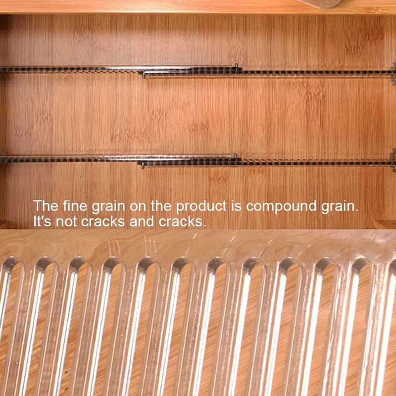 2 ks nastaviteľná plastová úložná priečka, deliaca doska zásuviek, kombinovaná priečka, priestorovo úsporné nástroje na organizovanie oddielov