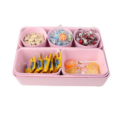 8 ks/sada úložných priestorov, zásuvka na úložný priestor na make-up, držiak na štetce, úložný box, kryt na šperky, úložný priestor vo Veľkej Británii