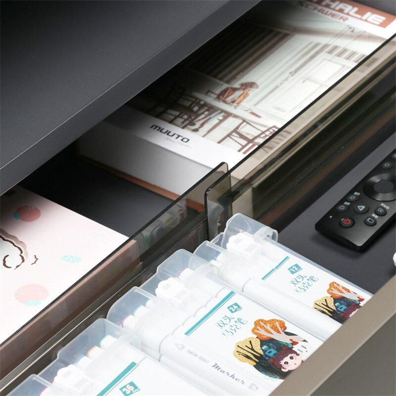 Podesive pregrade za ladice Povlačna pregrada Držač za kozmetiku Komoda za donje rublje Čarape Skladištenje sitnica DIY Polica za kućno skladištenje