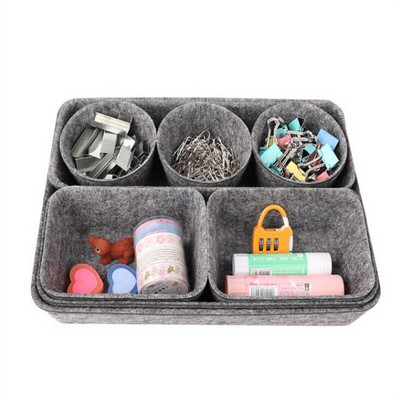 8 buc/set cutie de depozitare sertar de depozitare cutie organizatoare sertar suport perie de machiaj borcan de depozitare capac de bijuterii cutie de depozitare acasă