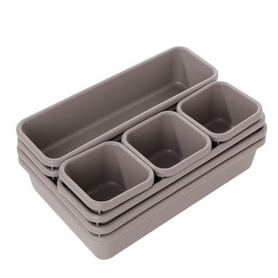 8 buc/set cutie de depozitare sertar de depozitare cutie organizatoare sertar suport perie de machiaj borcan de depozitare capac de bijuterii cutie de depozitare acasă