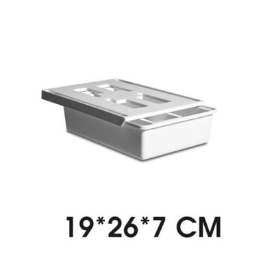 Úložný box pod stôl so zásuvkou, kancelársky stôl, spodná skrytá zásuvka, úložný box, kancelárske úložné priestory, organizér na domáce úložné priestory