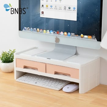 Органайзер за компютърни чекмеджета Офис Кутия за съхранение на работния плот за канцеларски материали Шкаф за бележки Пластмасови кутии за съхранение на клавиатура и мишка