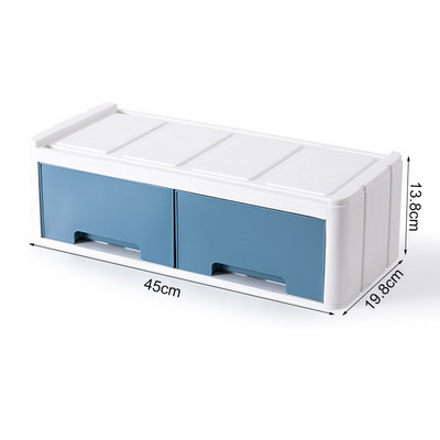 Organizér na zásuvku do počítača, kancelárska úložná skrinka na papiernictvo, skrinka na poznámky, plastová úložná skrinka na klávesnicu a myš