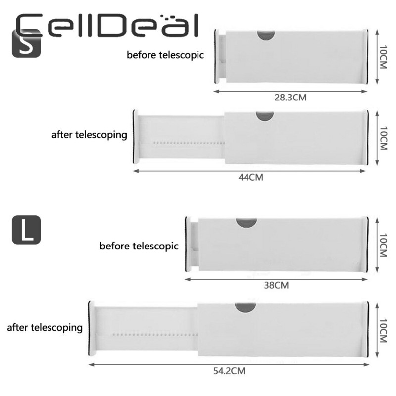 Prilagodljive ladice za pohranu Pregrada Plastična ladica na uvlačenje Pregradni držač Spremište za kućanstvo Kućne potrepštine od spojnica