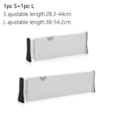 Nastaviteľný úložný priestor do zásuviek, deliaci diel, výsuvný plastový držiak na zásuvky, úložný priestor pre domácnosť, šindeľ, domáce potreby