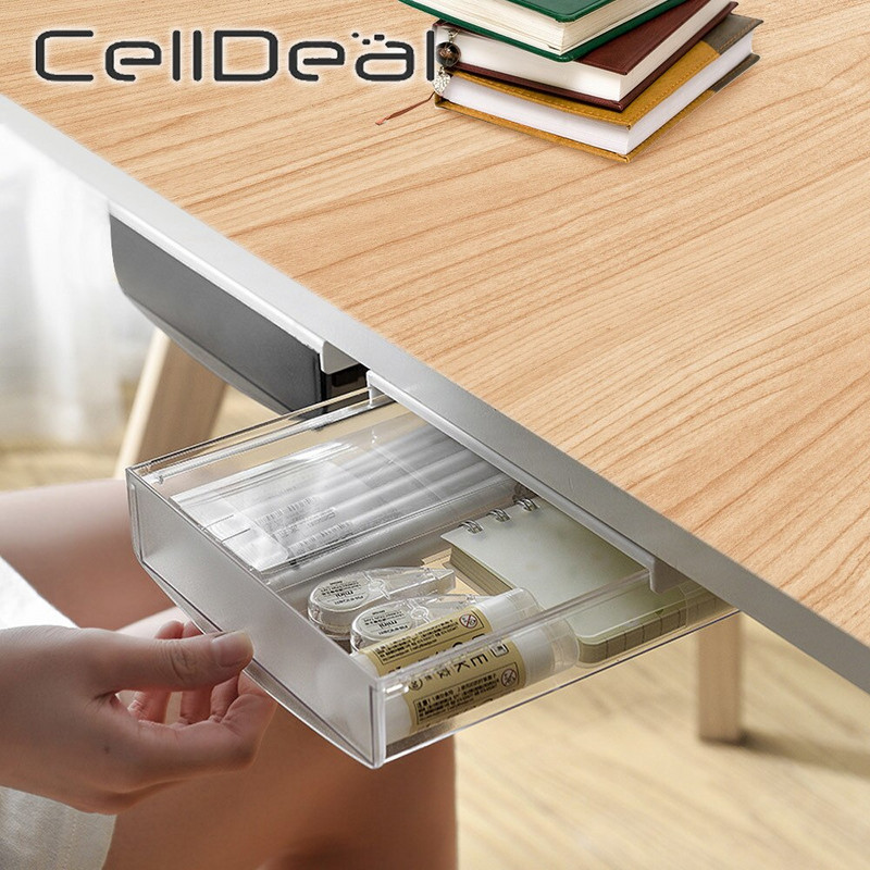 Ispod stola Kutija za odlaganje Samoljepljiva ladica Držač za olovke Skriveni organizator za razvrstavanje Kuhinjski nož Vilica Pladanj za odlaganje Kućnih potrepština